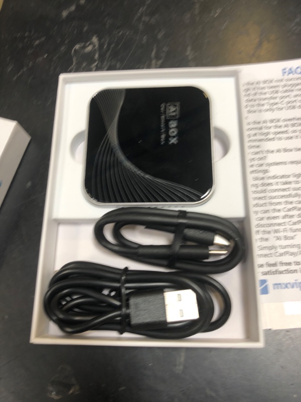 Photo 1 of TERUNSOUl 3-in-1 Wireless CarPlay Adapter & Android Auto Wireless Adapter, Plug & Play, Easy Setup, Supports Netflix, YouTube, TF Card, and More for Cars with OEM Wired CarPlay/Android Auto