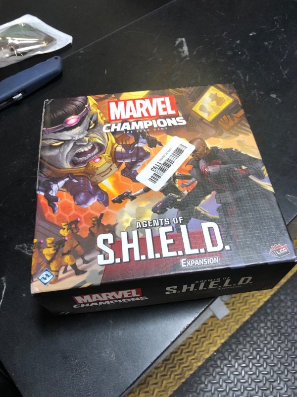Photo 1 of Fantasy Flight Games Marvel Champions The Card Game Agents of S.H.I.E.L.D. Campaign Expansion - Cooperative Strategy Game for Kids & Adults, Ages 14+, 1-4 Players, 45-90 Min Playtime, Made