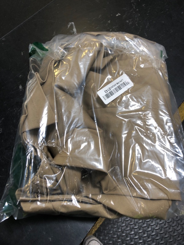 Photo 1 of Haggar mens Premium No Iron Khaki Classic Fit Expandable Waist Flat Front Pant, British Khaki, 36x30
