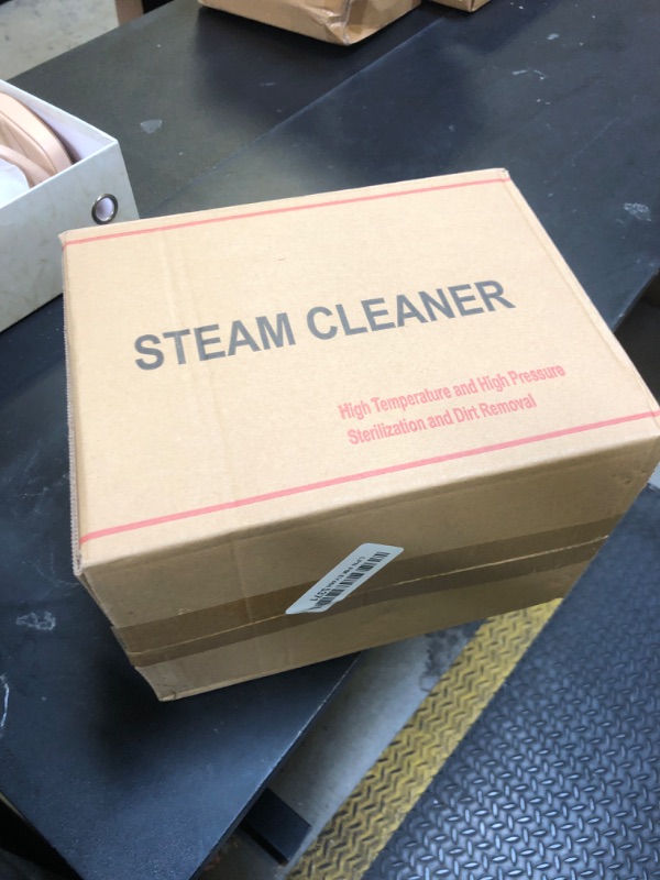 Photo 1 of Irishom 2500W Handheld Steam Cleaner High Temperature Pressurized Steam Cleaning Machine Portable Car Steamer with Brush Heads (Red)