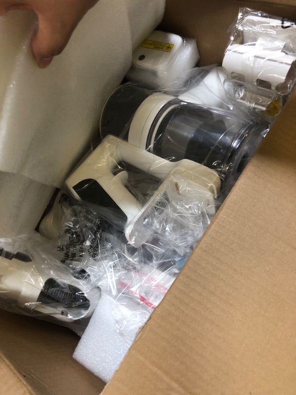 Photo 1 of Cordless Vacuum Cleaner, 80,000 RPM Motor and Power Filtration, Stick Vacuum with 2200 mAh Battery, 35 Mins Worktime, 2 Modes, Rotated Multi-Heads, Height-Adjustable Vacuum for Home (Gray Nickel)