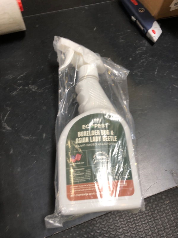 Photo 1 of Boxelder Bug & Asian Lady Beetle Spray – Natural, Plant-Based Indoor & Outdoor Killer | Non-Staining, Safe for Doors, Windows, Siding & Baseboards | Child & Pet Safe, Low Odor, Eco-Friendly | 22 oz