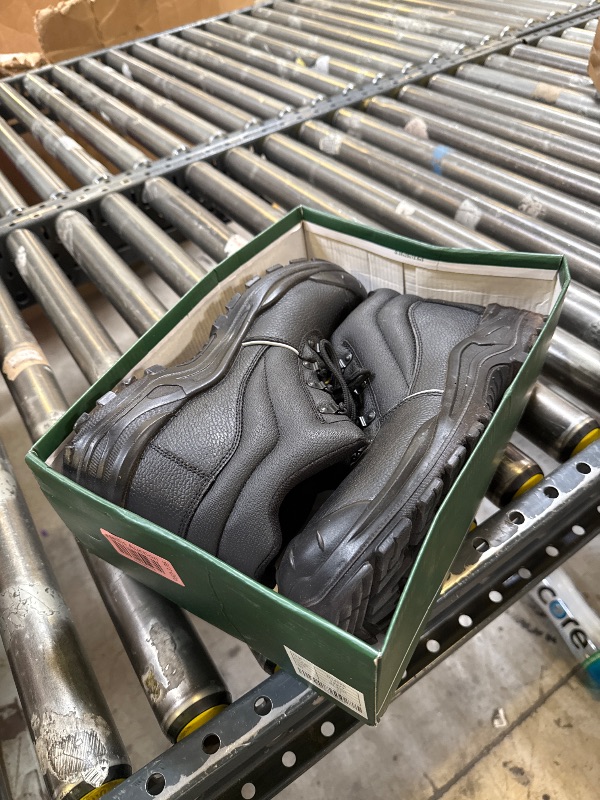 Photo 1 of DRKA Water Resistant Steel Toe Work Boots For Men,6'' EH-Rated Safety Boots(19977-blk-11)