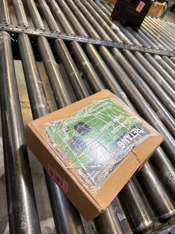 Photo 1 of 200Pcs Landscape Staple Gaskets, Garden Stake Gaskets, Ground Stake Gaskets Heavy Duty for Artificial GrassGarden, Protecting Weed Barier Fabric, Black Rubber Gasket with Perforations, 3 Openings