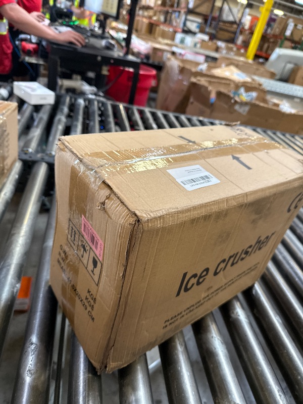 Photo 1 of Electric Ice Crusher with Dual Blades,300W Electric Ice Shaver Machine (176lbs/80kg Per Hour,2200rpm) with Cover and Bowl 110V Electric Snow Cone Maker for Shaved Ice,Margaritas,Home Commercial Use