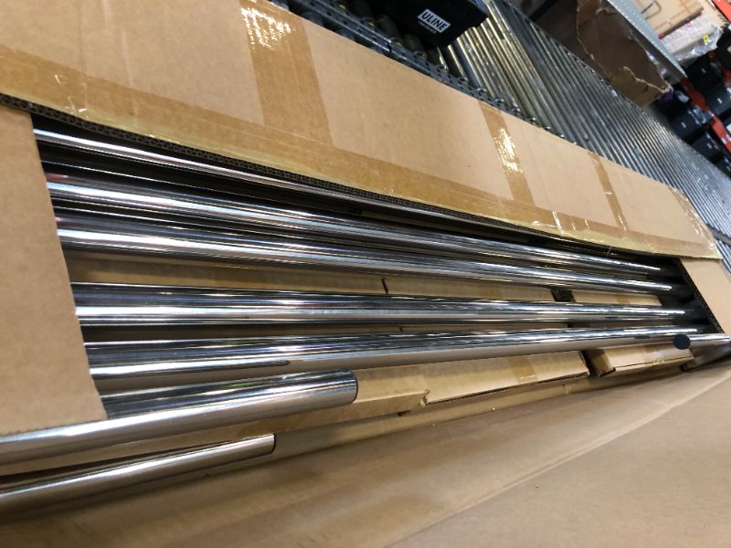 Photo 1 of vivStruct Adjustable Heavy Duty Portable Pipe and Drape Backdrop Kit 10FT x 20FT Double Crossbar Quick Set Up Without Tools for Wedding&Party&Event&Photography&Show&Display (No Drape)