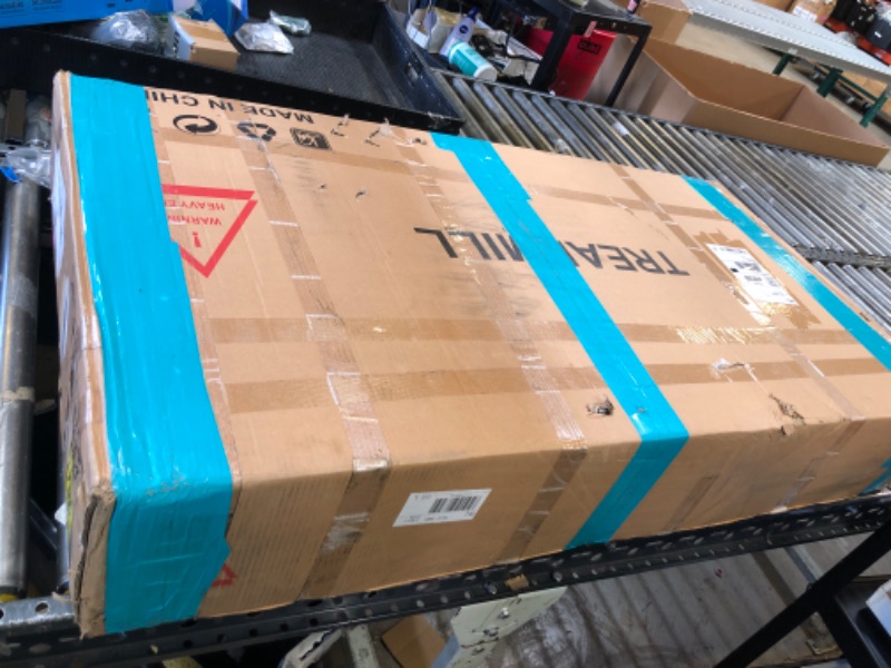 Photo 1 of ATEEDGE Treadmill with Auto Incline, 18" Incline Treadmill for Home, Compact, Foldable, 350lb Capacity, Shock Absorption, 15% Incline Automatic, 0.5-10 MPH, 3 HP, Bluetooth App Running Treadmills