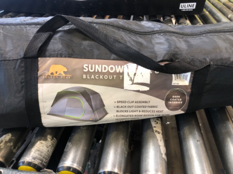 Photo 1 of Golden Bear Sundown Blackout 6-Person Dome Tent
