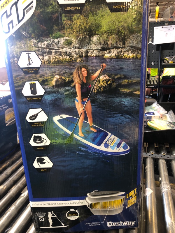 Photo 1 of Bestway Oceana Inflatable 10' Stand-Up Paddle Board & Kayak Set, Multi, Float