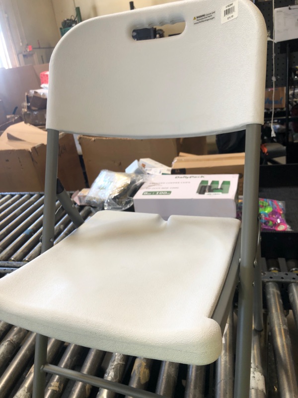 Photo 1 of Folding chair.