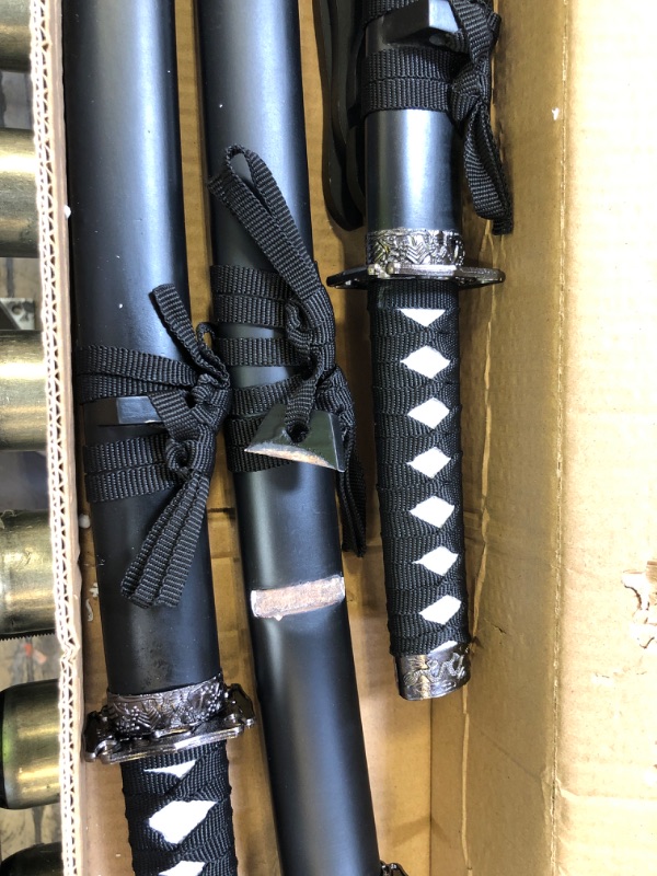 Photo 1 of BladesUSA - 3 Piece Sword Set with Display Stand - SW-68L4