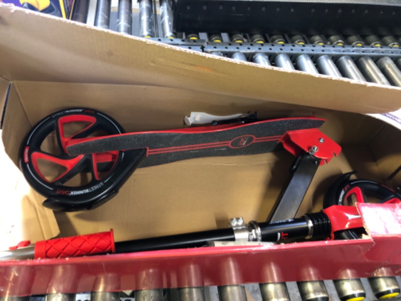 Photo 1 of Street Runner Dart - Big Wheel Scooter for Kids 6 Years and up, Kick Scooter for Adults Teens, Height Adjustable Lightweight Foldable with Shock Absorption, 250lb Weight Capacity