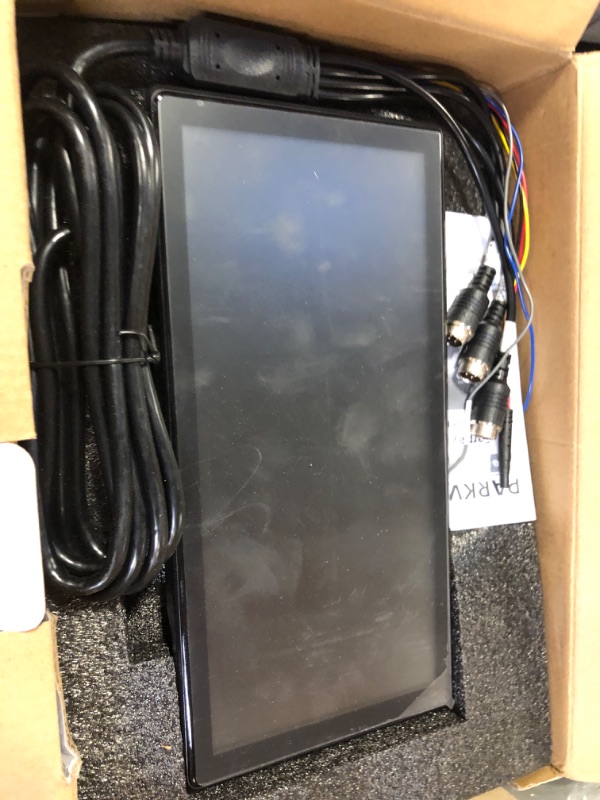 Photo 1 of Semi Truck Camera System with 10.36”Touch Monitor, 4 Channel 1080P Backup Camera Dash Cam with Wireless Carplay Android Auto, 360°Camera System for Truck, Trailer, Bus, 24H Parking Monitoring