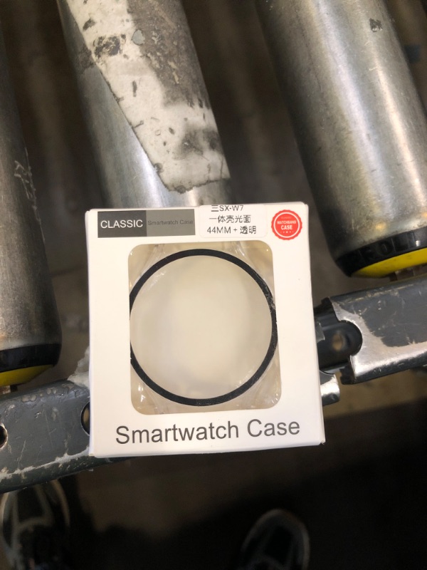 Photo 1 of TENOC Watch Case Compatible with Samsung Galaxy Watch 7 44mm, Clear Protective Cover Built-in Tempered Glass Screen Protector for Women Men