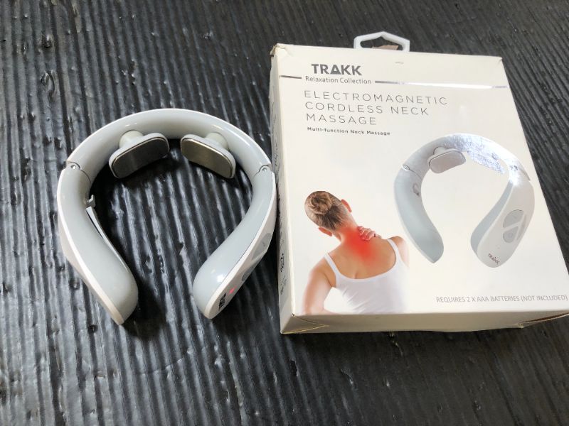 Photo 1 of TRAKK Electromagnetic Cordless Neck Massager
