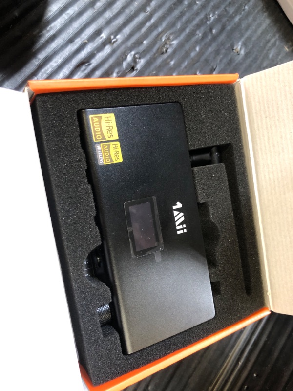 Photo 1 of 1Mii DS700 HiFi Bluetooth Audio Transmitter Receiver for TV, Long Range Wireless Adapter with Audiophile DAC, LDAC/aptX HD/aptX LL, OLED Display, Optical & Coaxial Input/Output, RCA Output Only