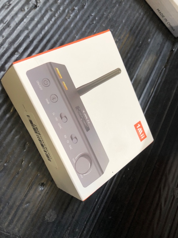 Photo 1 of 1Mii DS700 HiFi Bluetooth Audio Transmitter Receiver for TV, Long Range Wireless Adapter with Audiophile DAC, LDAC/aptX HD/aptX LL, OLED Display, Optical & Coaxial Input/Output, RCA Output Only