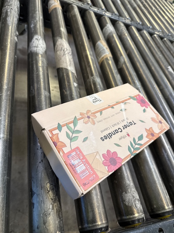 Photo 1 of 10 Inch Colored Taper Candles for Religious and Spiritual Settings, 12 Pack Unscented Candlesticks for Holiday, Seasonal Celebration and Home Decoration