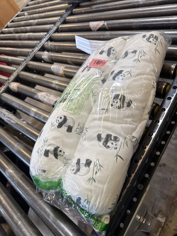 Photo 1 of Reidio 1 Pair Multipurpose Pillow Adjustable Candy Shaped Throw Pillow Neck Support Pillow Back Cushion Body Pillow with Removable Soft Cotton Pillowcase ?Machine Washable (Panda)