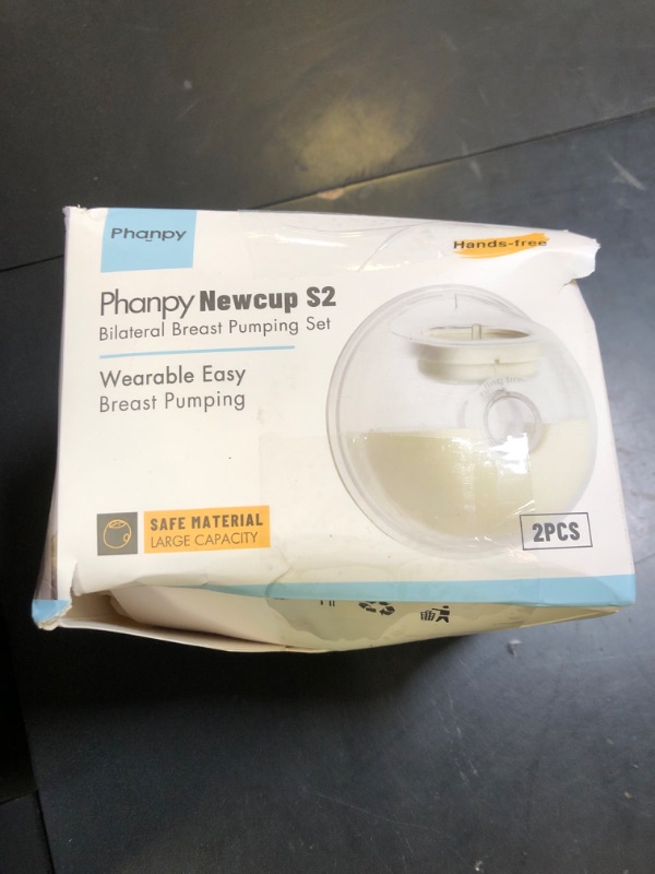 Photo 1 of Phanpy Wearable Breast Pump Milk Collector Cup, New Cup Parts, Original Phanpy Breast Pump Replacement Accessories, 24 mm Flange and 20mm Insert Included, 15 oz / 420 ml, 2 Piece