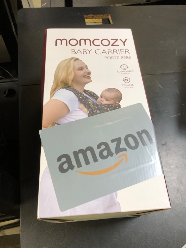 Photo 1 of Momcozy Baby Carrier - Ergonomic, Cozy and Lightweight Carrier for 7-44lbs, Effortless to Put On, Ideal for Hands-Free Parenting, Enhanced Lumbar Support, Purehug for Infant to Toddler, Khaki