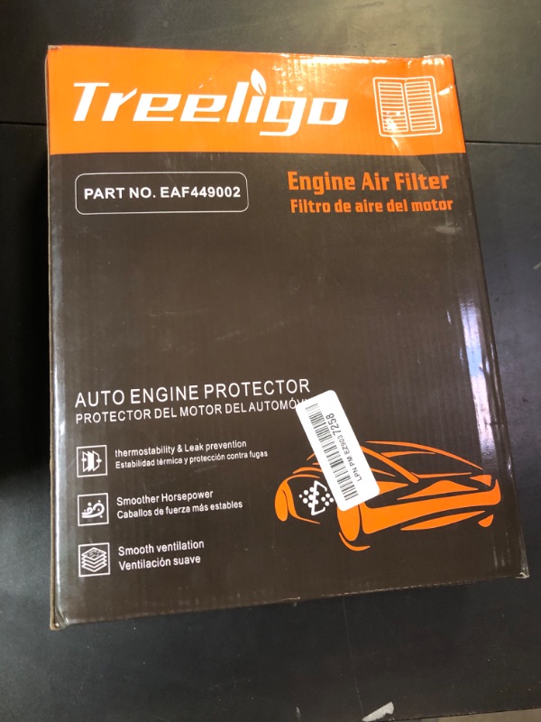 Photo 1 of Treeligo CA12404 Engine Air Filter, Replacement for Chevy Silverado 1500 2019 2020 2021 2022 2023 Tahoe 2021 2022 2023 Suburban 2021 2022 2023 Silverado 1500?LTD 2022 GMC Sierra 1500 2019-2023 Yukon