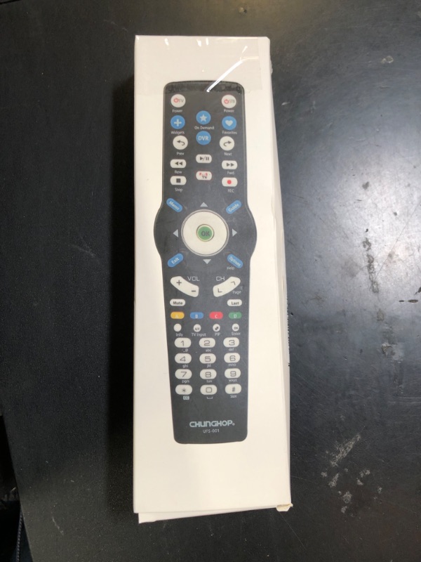 Photo 1 of CHUNGHOP 1PCS Replacement Remote Control Compatible with Verizon FiOS 2-Device, Version 2/3/4/5 RC2655007/01, Work with All FiOS Systems and Set Top Boxes Replacement Controller