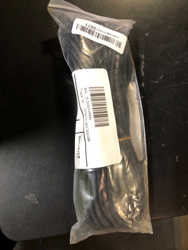 Photo 1 of Joneaz Elastic Bungee Shock Cord 3/16" and 50 Feet Length Rope, Black Color