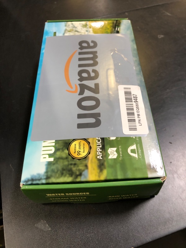 Photo 1 of MAGACEA Portable Water Filter, Survival Pump Water Purification, with RO Membrane (0.0001 Micron)—Removing 99.999% of The Tested microorganisms—for Hiking, Camping, Emergency, and Outdoor Activities.