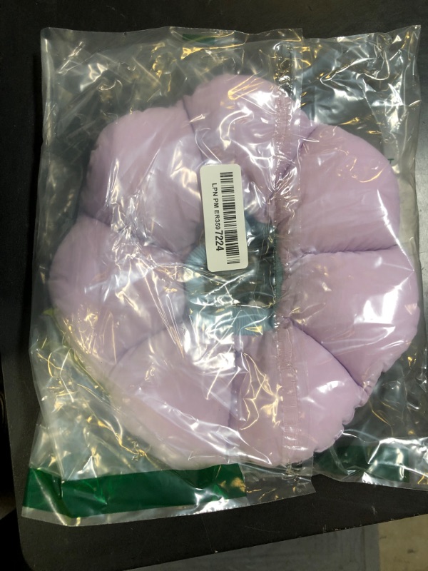 Photo 1 of Cat Cone Collar,Cute Waterproof Cat Recovery Collar,Anti-Bite Lick Wound Healing Safety Elizabethan e Collar for Cats,Purple Flower All-Season Style…