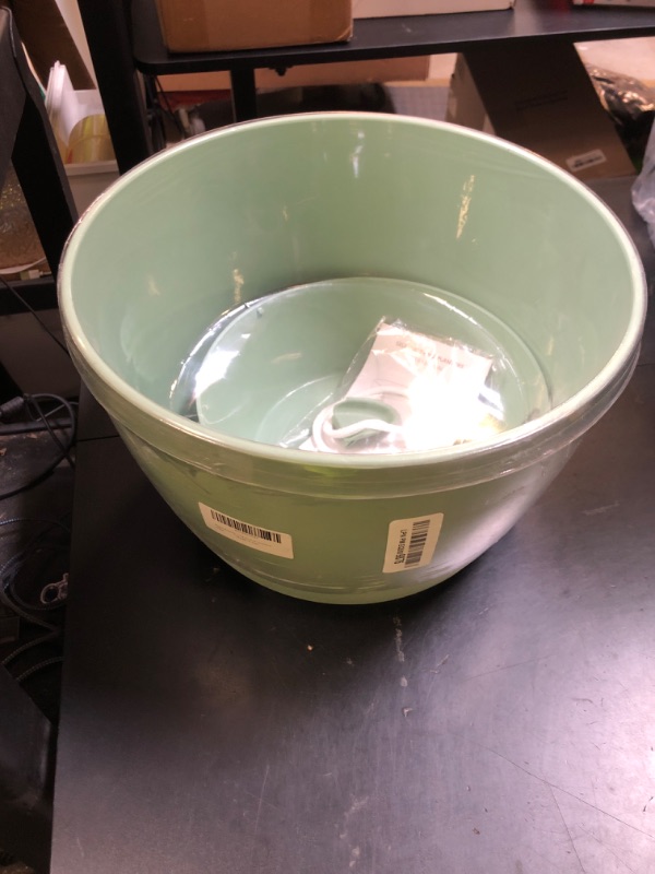 Photo 1 of ZMTECH 12 Inch Plant Pot 1 Pack Planter for Indoor Plants Self Watering Pot Flower Pot with Drainage Holes and Saucer for Outdoor Plants(Green)