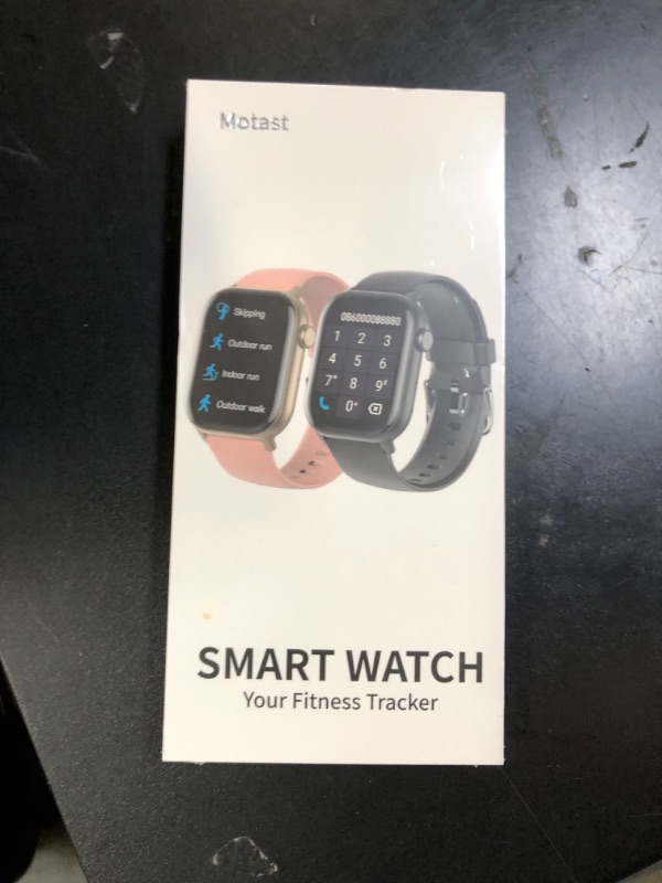 Photo 1 of Smart Watch(Answer/Make Call), 1.96" HD Smartwatch for Men Women, 2025 New Fitness Watch with 100+ Sport Modes, Heart Rate/Sleep/SpO2/Calories Monitor, IP68 Waterproof Activity Tracker for Android iOS