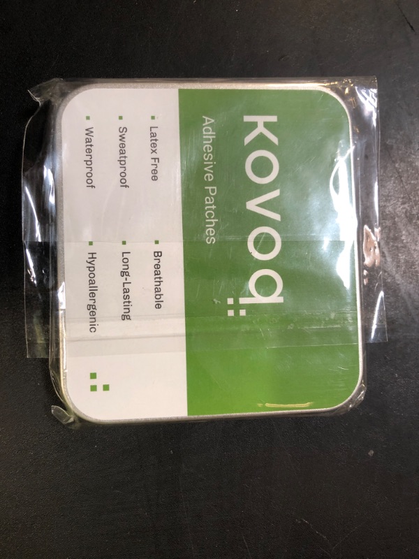 Photo 1 of Kovoq - Dexcom G7 Over Patches - 20-Pack Waterproof & Breathable Dexcom Stelo & G7 Overpatches with Hardshell Cover, Multi-Layer Protection for 10+ Days, Premium Hinged Tin (Tan)