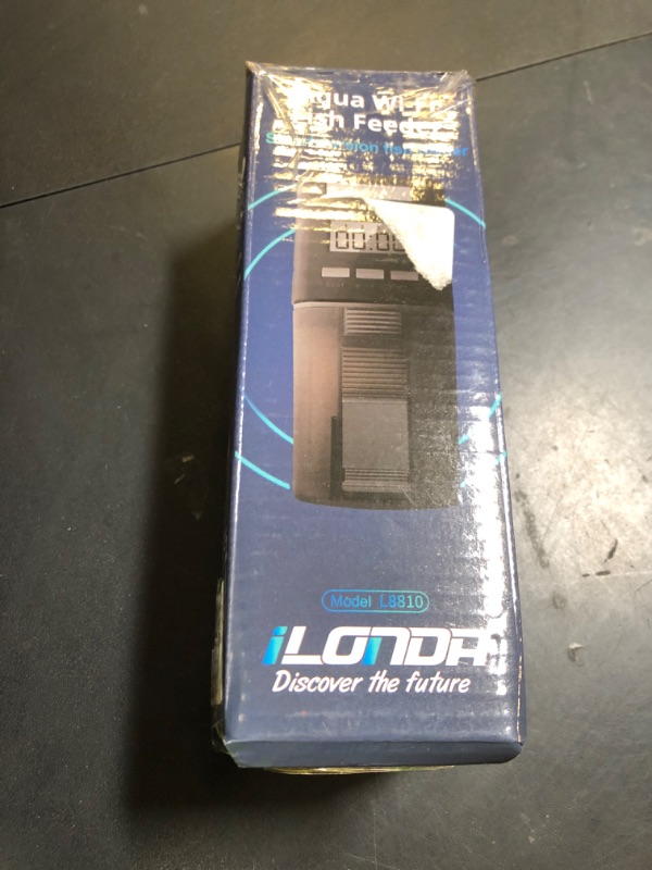Photo 1 of LONDAFISH Aquarium Fish Feeder, 0.175L Capacity, Plastic, Timer, Suitable for Pelleted, Particle, Flake Feeds