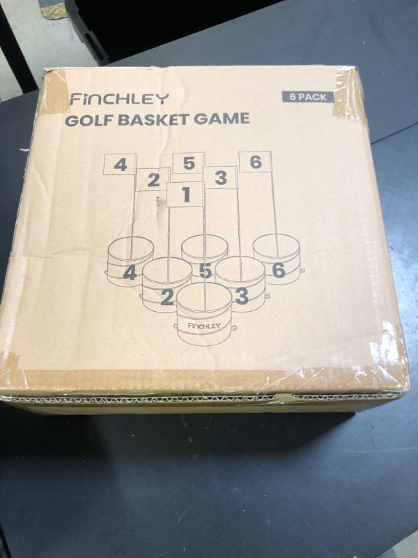 Photo 1 of A11N SPORTS Finchley Backyard Golf Chipping Game | Portable 9 or 6 Holes Yard Golf Course for Outdoor, Lawn, Beach, Park | Golf Gifts for Men Women