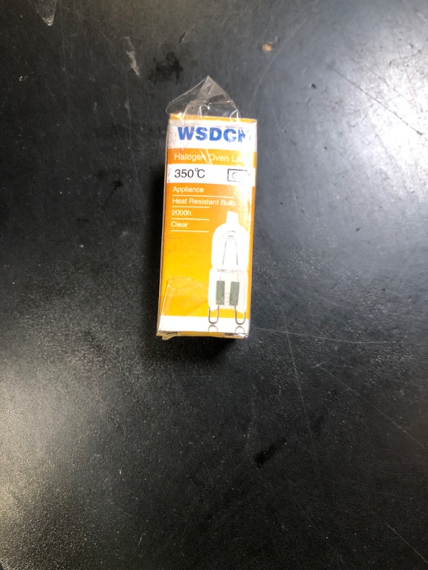 Photo 1 of 2 Pack, Fulfilled by Amazon, WSDCN G9 120 Volt 40W Halogen Oven Lamp 350°C Oven Light Bulb