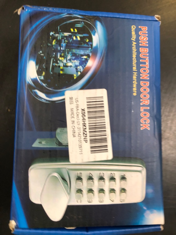 Photo 1 of Mechanical Door Lock, 2-8 Digit Code Mechanical Combination Keyless Entry Door Lock, Outdoor Fence,for Gates, Parking Lots, Offices, Interior Doors, Rental Houses