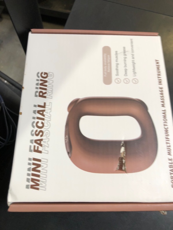 Photo 1 of EAshuhe Deep Tissue Massage Gun for Neck Back Pain Relief, Percussion Electric Muscle Massager with Heat & Waist Belt, Rechargeable Handheld Wireless Massager Gun, Gifts for Men Women Mom Dad