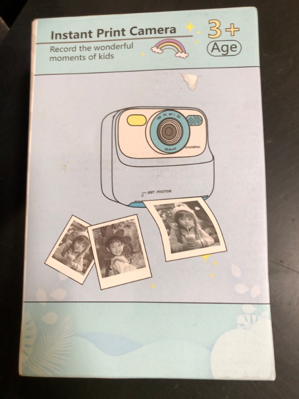 Photo 1 of Kids Instant Digital Cameras for Boys and Girls, 1080P HD Dual-Lens Selfie Digital Camera with Print Paper & 32G Card, Christmas Birthday Gifts Toys for Toddler and Teenagers Age 3-16 Years Old1048964539
