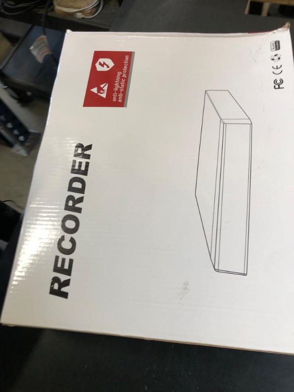 Photo 1 of Yeewise 10 Channel 4K 8MP Wi-Fi Network Video Recorder NVR System with Built-in Speaker, Dual Wi-Fi Routers Inside, Supports up to 10 Cameras, Record to HDD or microSD Card, Human Detection