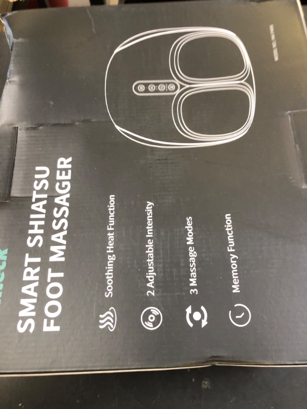 Photo 1 of Shiatsu Neck and Back Massager with Soothing Heat, Nekteck Shoulder Massager for Pain Relief Deep Tissue, Electric 3D Kneading Massage Tools for Leg Body Muscle, FSA HSA Eligible, Corded Power