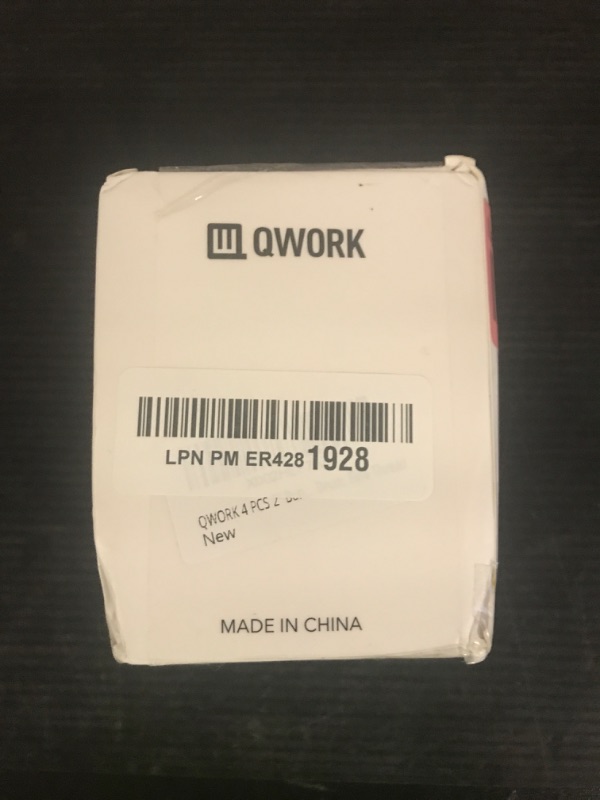 Photo 1 of QWORK Bung Cap with 2" Thread Size for 55 Gallon Plastic Drums, 4 Pack Poly Buttress Drum Bung, Fine Thread