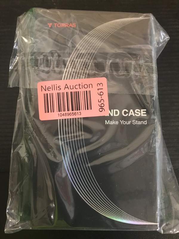 Photo 1 of TORRAS Crystal Clear for iPhone 16 Pro Case Magnetic Stand,[Compatible with MagSafe][Flexible Stable Stand]Mil-Grade Protection Transparent Slim Anti-Yellowing Anti-Scratch Ring Kickstand 6.3", Ostand