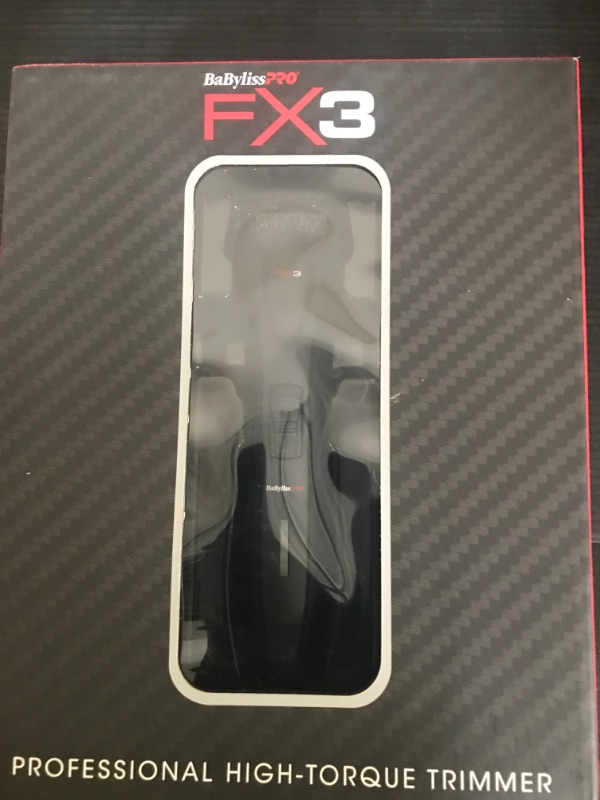 Photo 1 of BaBylissPRO Barberology Hair Trimmer For Men FXX3TB FX3 Professional High-Torque Outlining Trimmer & Electric Razor