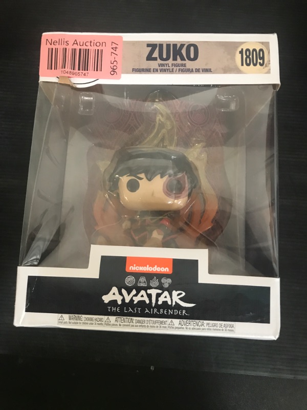 Photo 1 of Funko Pop Deluxe: Avatar The Last Airbender - Zuko - Collectable Vinyl Figure - Gift Idea - Official Merchandise - Toys for Kids & Adults - Anime Fans