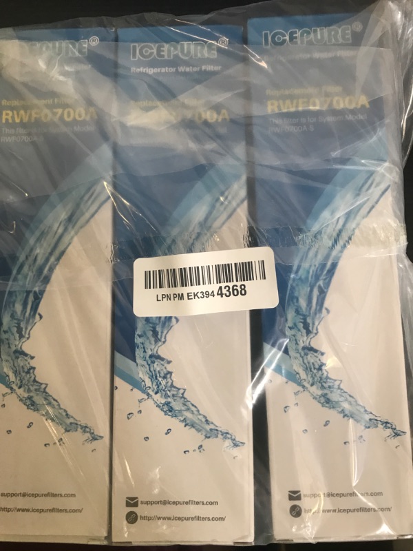 Photo 1 of ICEPURE DA29-00020B Replacement for Samsung Water Filter HAF-CIN/EXP HAF-CIN DA29-00020B-1 RF28HMEDBSR RF263BEAESR RS25J500DSR RF263TEAESG RWF0700A HDX FMS-2 DA97-08006A-1 RF4287HARS RF28HFEDBSR 3PACK
