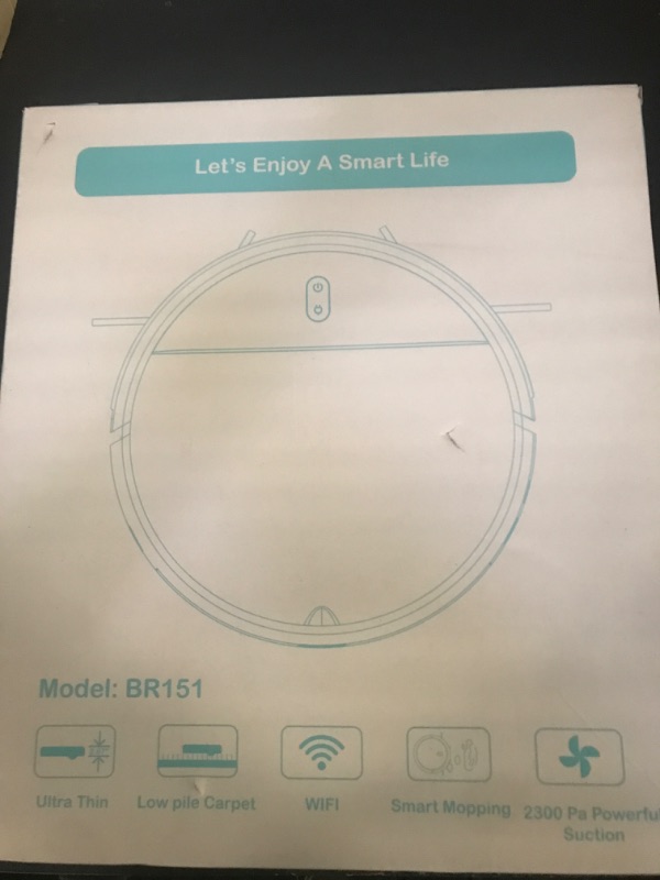 Photo 1 of ZCWA Robot Vacuum and Mop Combo, 2 in 1 Mopping Robotic Vacuum with WiFi/App, Robotic Vacuum Cleaner, Schedule Settings, Self-Charging, Ideal for Hard Floor, Pet Hair and Low Pile Carpet