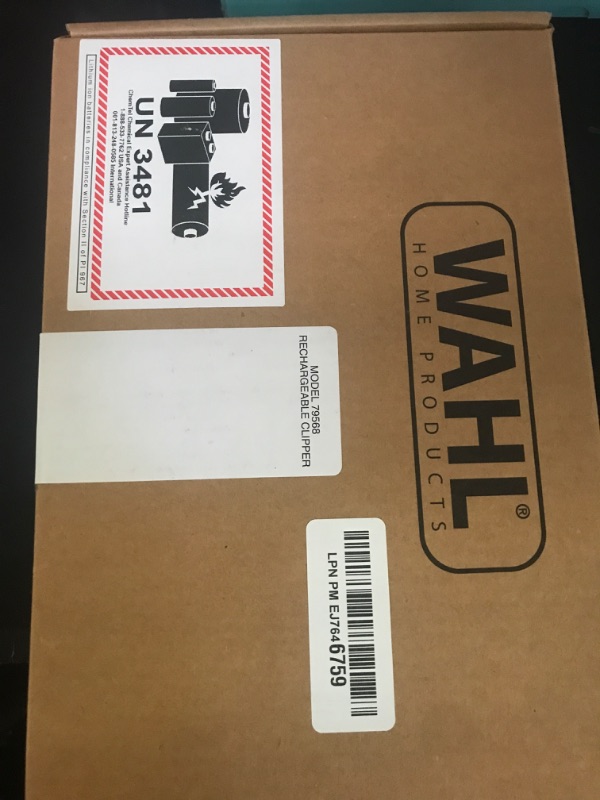 Photo 1 of Wahl Clipper 2-in-1 Shaver and Hair Clipper Lithium-Ion Rechargeable Cord Cordless Hair Clipper and Shaver Combo Kit - Model 79568