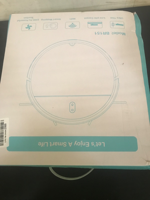 Photo 1 of ZCWA Robot Vacuum and Mop Combo, 2 in 1 Mopping Robotic Vacuum with WiFi/App, Robotic Vacuum Cleaner, Schedule Settings, Self-Charging, Ideal for Hard Floor, Pet Hair and Low Pile Carpet