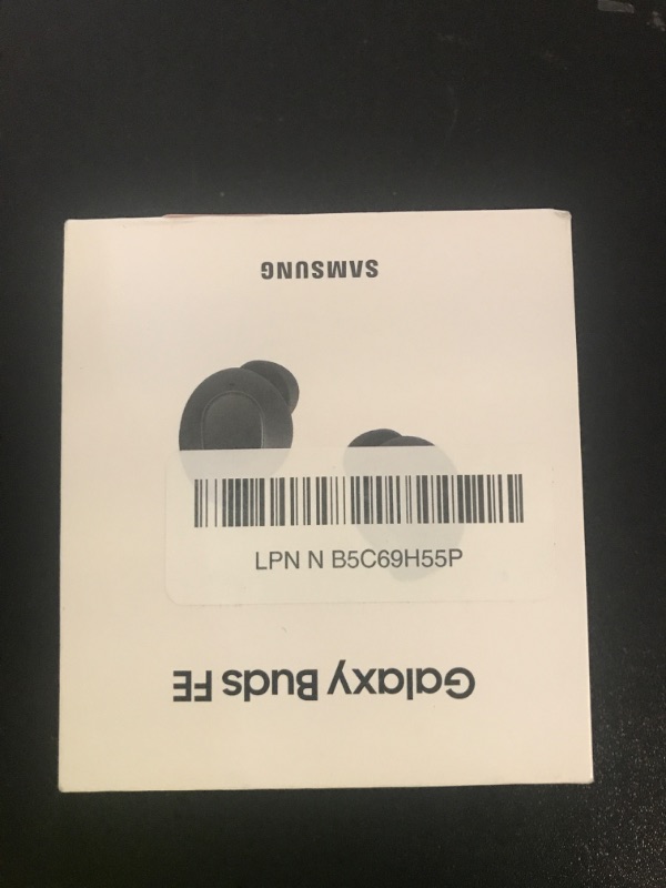 Photo 1 of Samsung Galaxy Buds FE True Wireless Bluetooth Earbuds, Comfort and Secure in Ear Fit, Auto Switch Audio, Touch Control, Built-in Voice Assistant, Graphite [US Version, 1Yr Manufacturer Warranty]